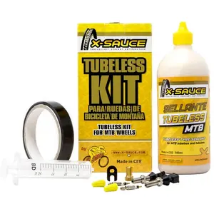 X-sauce Kit De Réparation Tubeless Mtb Presta 27 Mm pas cher