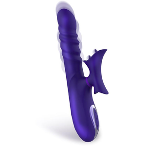 Vibro Rabbit Thrusty Wave Action 26cm pas cher