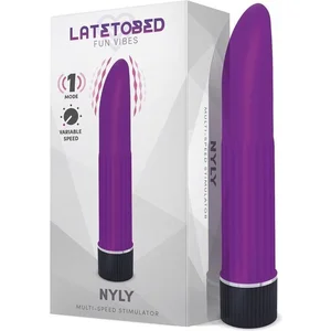 LATETOBED Stimulateur de clitoris Nyly 13 x 2.5cm Violet   pas cher