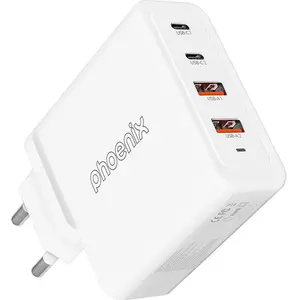 Phoenix Technologies Chargeur Mural Usb-c 100gan2uc2ua-w 65w pas cher