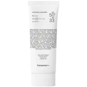 Transparent Lab Lightweight Sunscreen Spf 50+ Zonnecrème pas cher