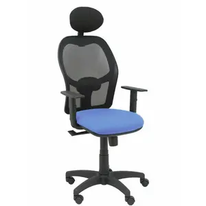 Piqueras y Crespo Chaise de Bureau avec tête de lit, Bois, 6,5" pas cher