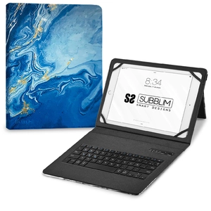 Subblim Housse Clavier Keytab Pro Bt Trendy Marbre 11´´ pas cher