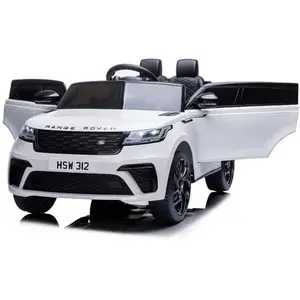 Voiture électrique pour enfant Land Rover Range Rover Velar 12V Blanc ...Vendu parcdiscount