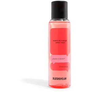 Platanomelon Massageolie met aardbeiensmaak - voor Vrouwen en Mannen - 100 mlVendu parperfume's-club