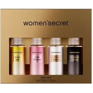 Body Mist Coffret - Brumes Corporelles Parfumées-4 x 50ml Women'Secret... pas cher