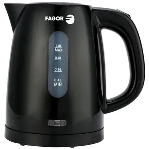 Fagor Bouilloire Teya Noir 2200W d'une capacité de 1 litre avec systèm... pas cher