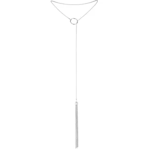 Bijoux Indiscrets Collier métallique avec franges pas cher