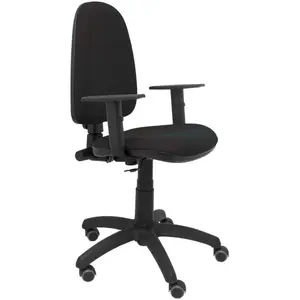 Piqueras Y Crespo Modèle 04CPBALI840B10RP Chaise de bureau ergonomique avec mécanisme de contact permanent, réglable en hauteur et roues de parquet pas cher