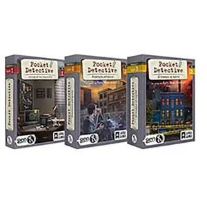 Gen X Games Jeu De Société Pocket Detective Pack Temporada 1 pas cher