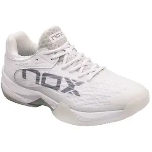 Chaussures: Nox At10 Lux Blanc Gris Calatluxblgr-Taille-36 pas cher