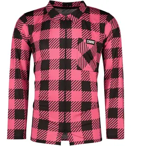 226ers Maillot à Manches Longues Plaid Cycling pas cher