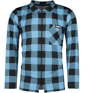 226ers Maillot à Manches Longues Plaid Cycling pas cher