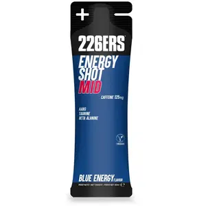 Energy shot mid cafeïne 125 mg (blauwe energiesmaak) 1 stick - 60ml | 226ERS pas cher