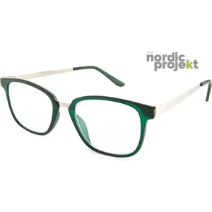 Nordic Projekt NPBB Leesbril Alingsas +3.50 Groen met zilverkleurig me...Vendu parbol