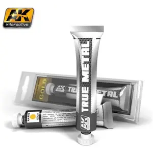 Comparateur de prix : Peinture Ak Interactive Ak450 True Metal Or Tube De 25gr-Ak Interactiv...