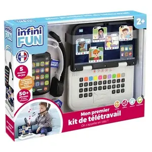 Jeu d'imitation Infinifun Mon Kit télétravail