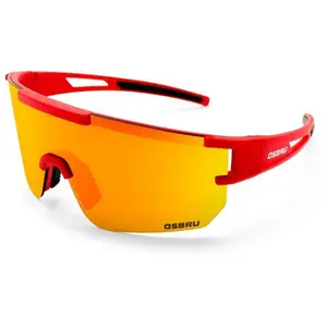 Osbru Lunettes De Soleil Race Brun pas cher