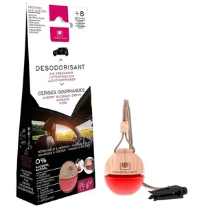 Désodorisant voiture cristalinas cerises gourmandes pas cher