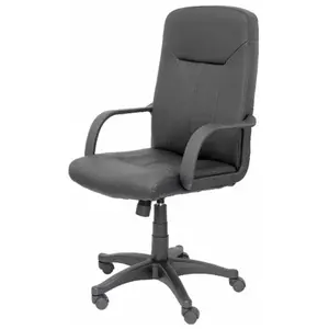 Forol Chaise exécutive ergonomique avec inclinaison réglable hauteur de mécanisme - rembourré en synthétique noir PIQUERAS Y CRESPO pas cher