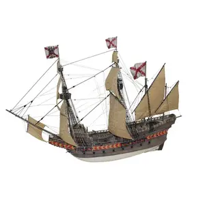 Maquette bateau en bois : Santiago de Compostela aille Unique Coloris UniqueVendu parcdiscount