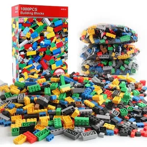 Blocs de Construction brique Jouet jeu 1000 pièces pcs vrac Multicolore lot pas cher