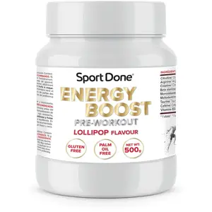 Sportdone Poudre De Boisson énergisante Boost Sucette 500g pas cher