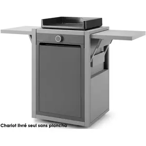 Chariot fermé pour plancha FORGE ADOUR Modern 45 AcierVendu paramazon