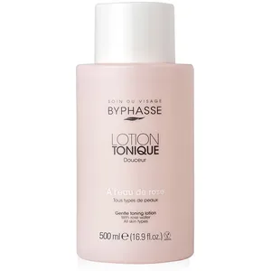 Comparateur de prix : Byphasse Byphasse - Lotion Tonique Douceur À L'eau De Rose - 500ml