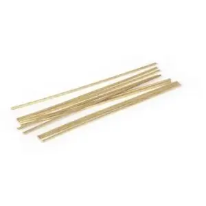 Accessoires pour maquette de bateau en bois - OC CRE - Fils laiton 1,5x100mm - Mixte - Blanc - 10 pièces pas cher