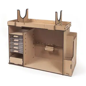 Maquette bois OCCRE 19110 Meuble d'atelier portable pas cher