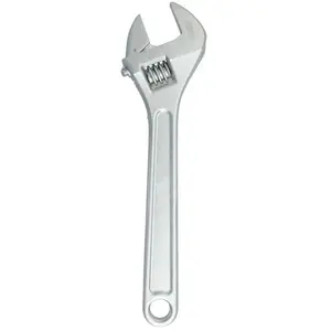 FSKLLA018 clé of 18', en acier au carbone satiné, mâchoire millimétrée, 450mm - Ferrestock pas cher