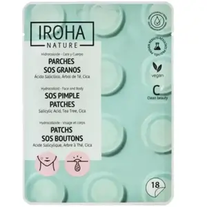 Iroha Nature Patch SOS Boutons 18 unités pas cher