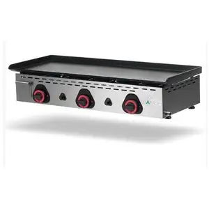 Plancha à Gaz MAINHO - ECO - 91x43.5x19 - Acier Laminé