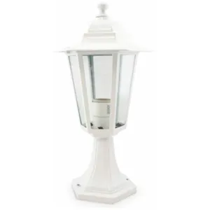 Lanterne de Jardin Aluminium E27 60W Blanc GSC 000700077 pas cher