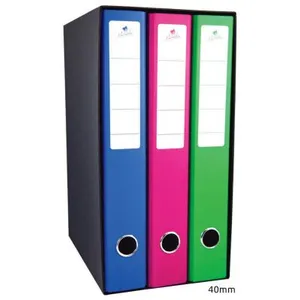 Aucune Mariola Boîte de rangement avec 3 classeurs à 2 anneaux 40 mm - 4783SUVendu parfnac-be