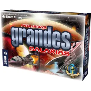 Devir - PETITS Grandes Galaxies Jeux de société, Multicolore, Divers (222906) pas cher