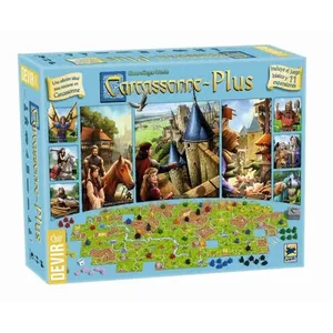 Devir Carcassonne Plus Avec 11 Extensions Jeu De Société Espagnol pas cher