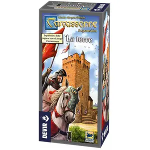Carcassonne   Tour, Jeu de Table, (Devir) (BGCARTO) pas cher