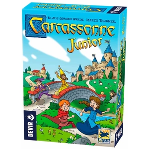 Devir   Carcassonne Junior Jeu de société, multicolore, 27,5 x 6,5 x 19 cm (BGCARJTR) pas cher