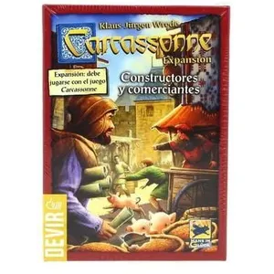 Devir Jeu De Société Carcassonne:constructores Y Comerciantes pas cher
