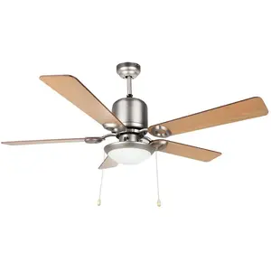 Orbegozo VENT. PLAFROND CP-61132N PL. ACIER 5 LAMES REVER 132CM pas cher