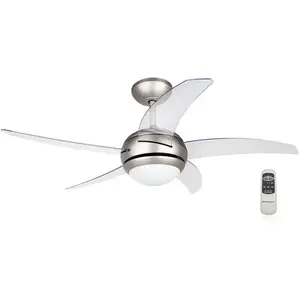 Orbegozo  CP 54132-Ventilateur de plafond 112 cm couleur gris et transparent - 14166