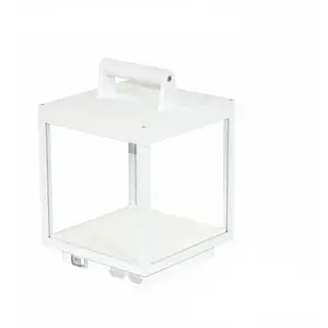 BENEITO FAURE Lanterne à visière led blanche alimentée par batterie 5w, IP54 pas cher