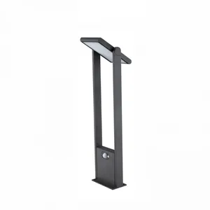 POPA - Spot à énergie solaire noir 60 cm 4000K Luminaire de jardin Ben... pas cher
