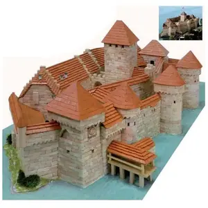 Comparateur de prix : Maquette en céramique : château de chillon, veytaux, suisse aedes