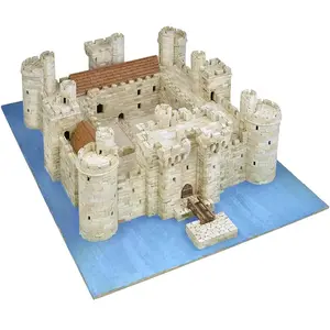 Maquette Château Bodiam - AEDES - Échelle 1:80 - Céramique - Mixte - 15 ans et plus pas cher