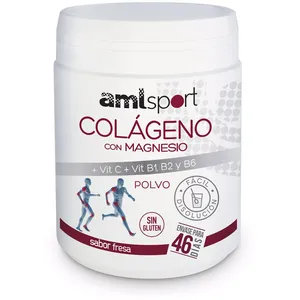 Amlsport Poudre De Collagène Magnesium/vitamin C+b1+b2+b6 Fraise 350g pas cher