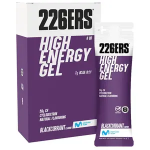 226ers Boîte De Gels énergétiques Cassis High Energy 76g 6 Unités pas cher