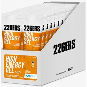 226ers Boîte De Gels énergétiques High Salty Cacahuète Et Miel 76g 24 ... pas cher